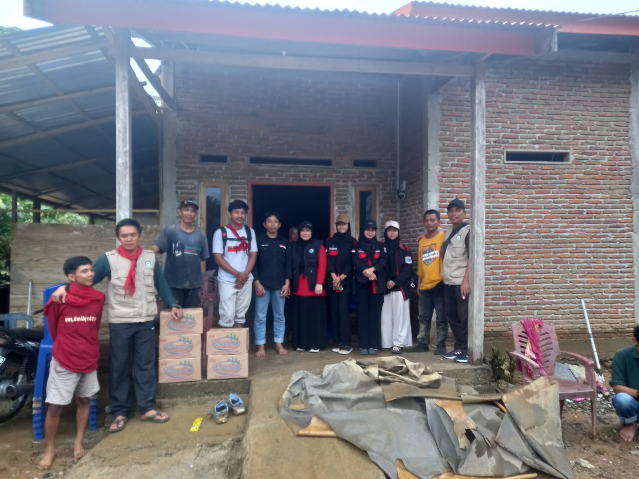 FEBI IAIN Palopo Peduli Korban Banjir Kabupaten Luwu