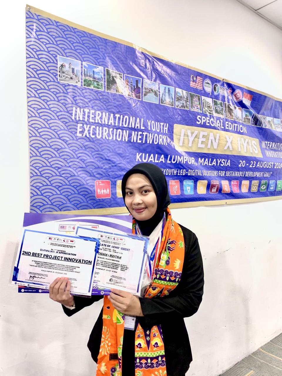 Patigama Rustam, Mahasiswa FEBI IAIN Palopo, Raih Juara Dua Internasional di Kuala Lumpur Malaysia