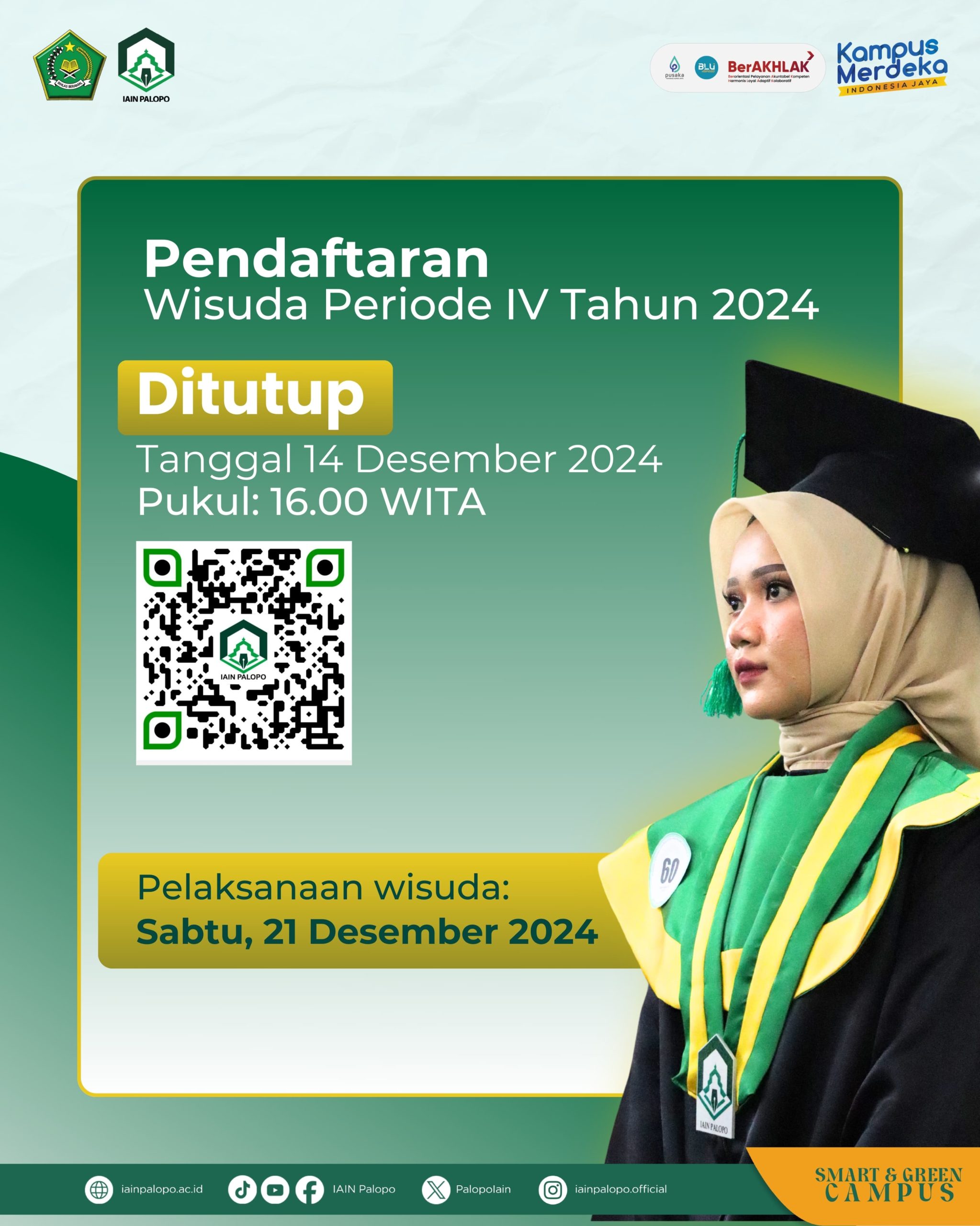 PENDAFTARAN WISUDA PERIODE IV TAHUN 2024